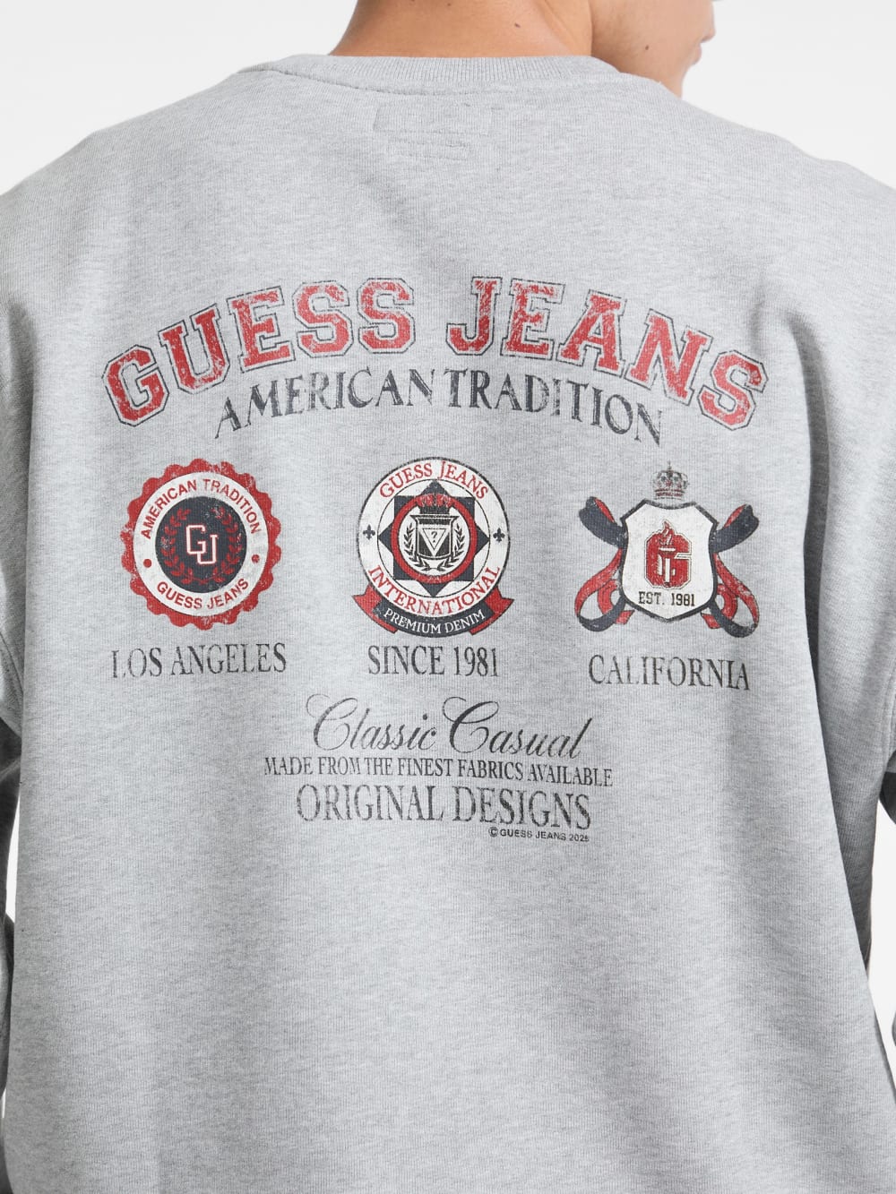 Varsity Logo Crewneck Sweatshirt - Guess