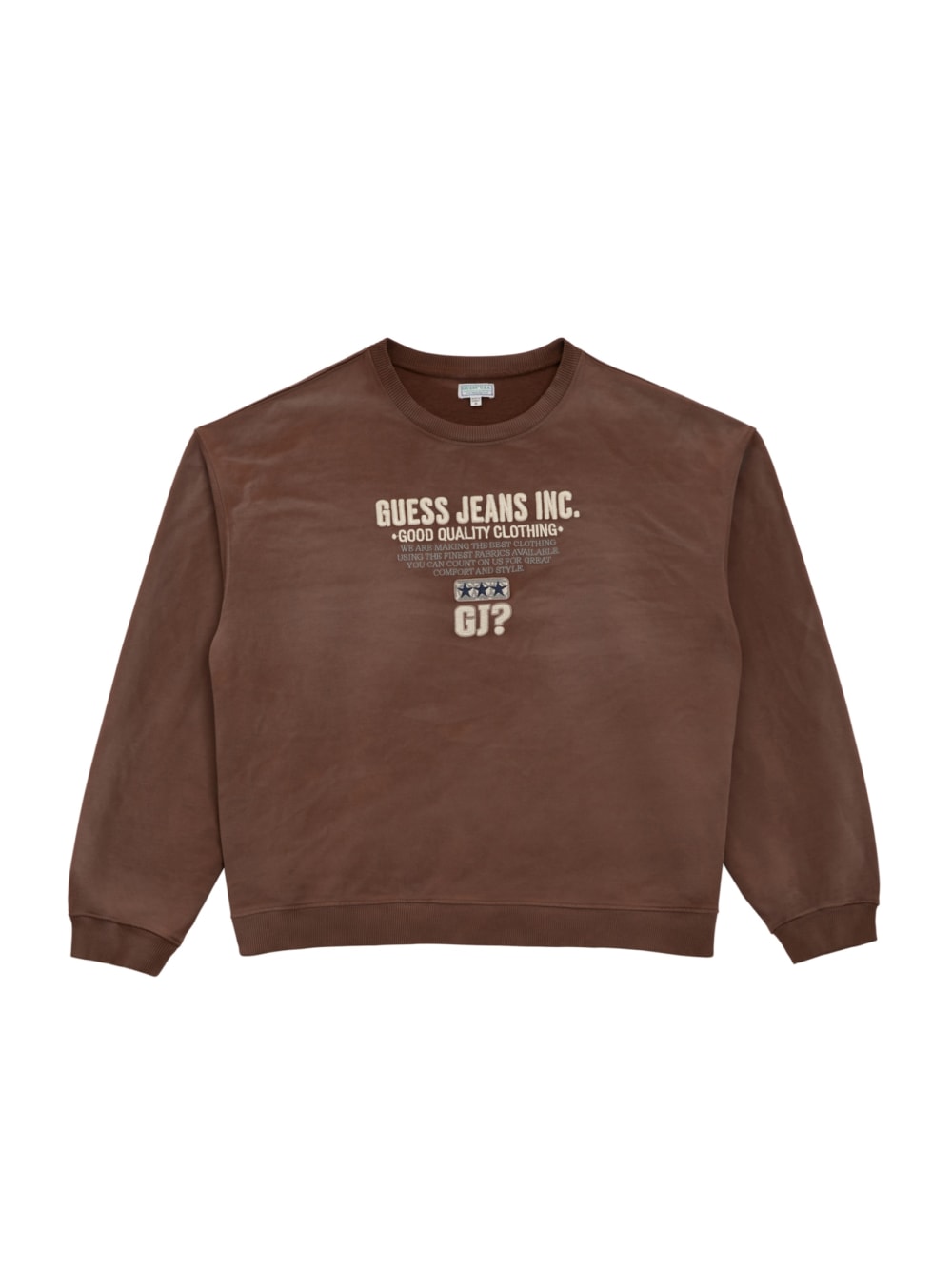 Script Logo Crewneck Sweatshirt - Guess