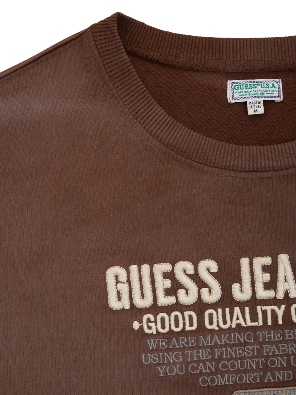 Script Logo Crewneck Sweatshirt - Guess