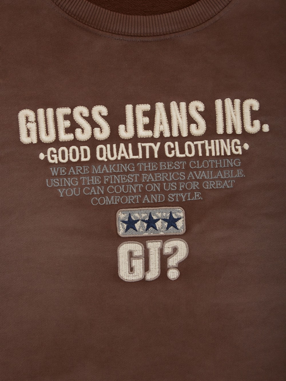Script Logo Crewneck Sweatshirt - Guess