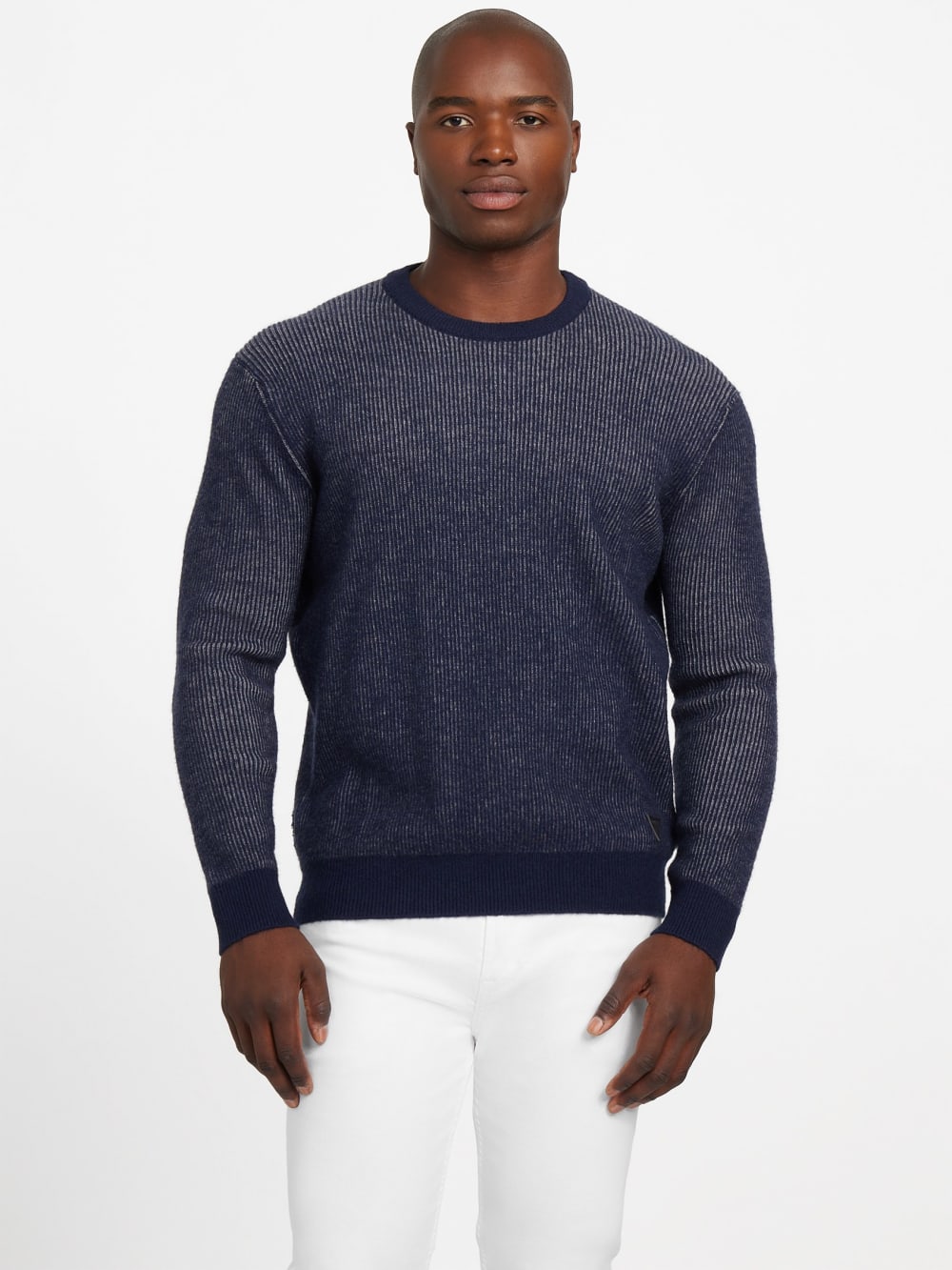 Eco Johnathan Crewneck Vanise Sweater - Guess