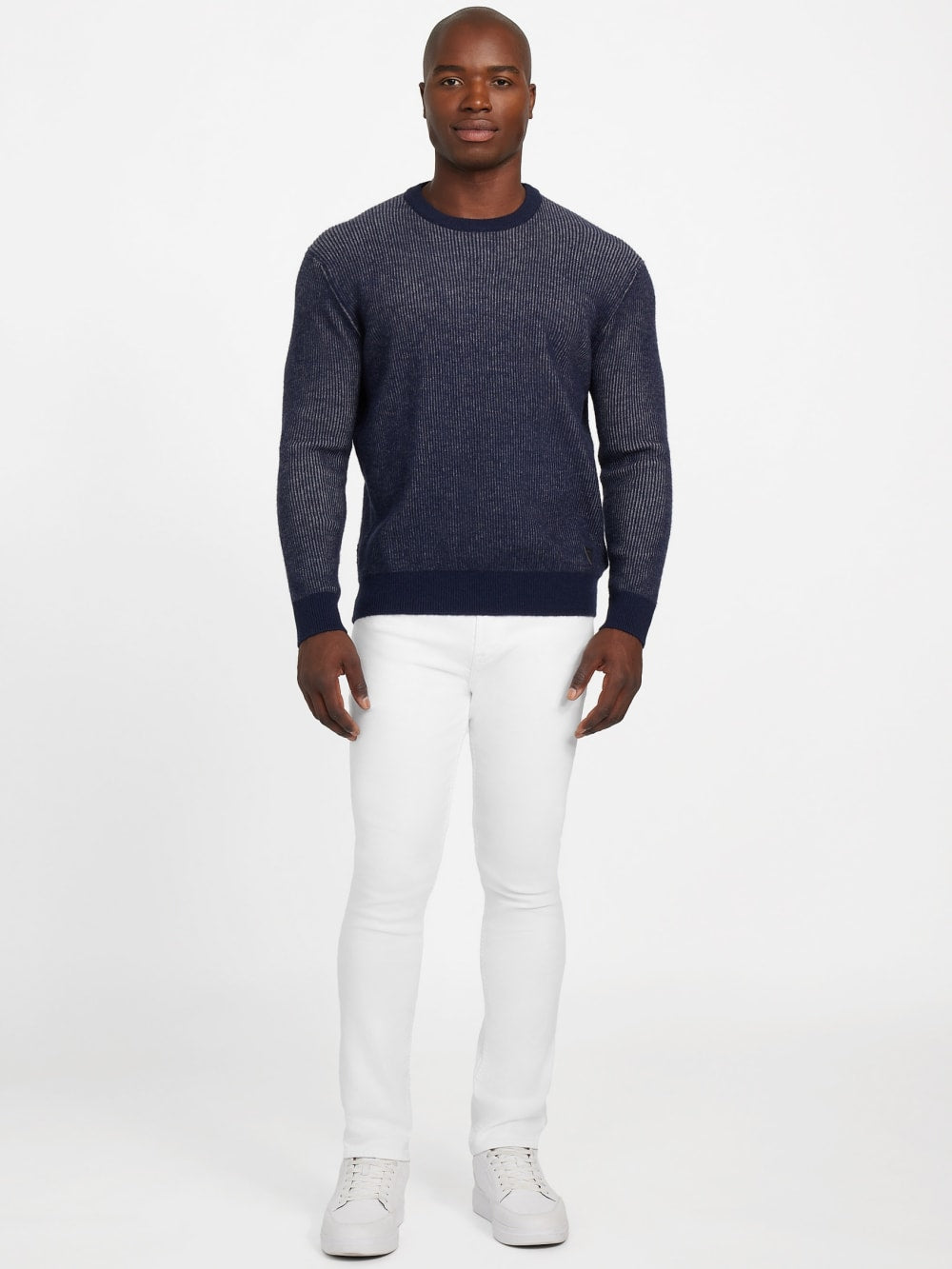 Eco Johnathan Crewneck Vanise Sweater - Guess