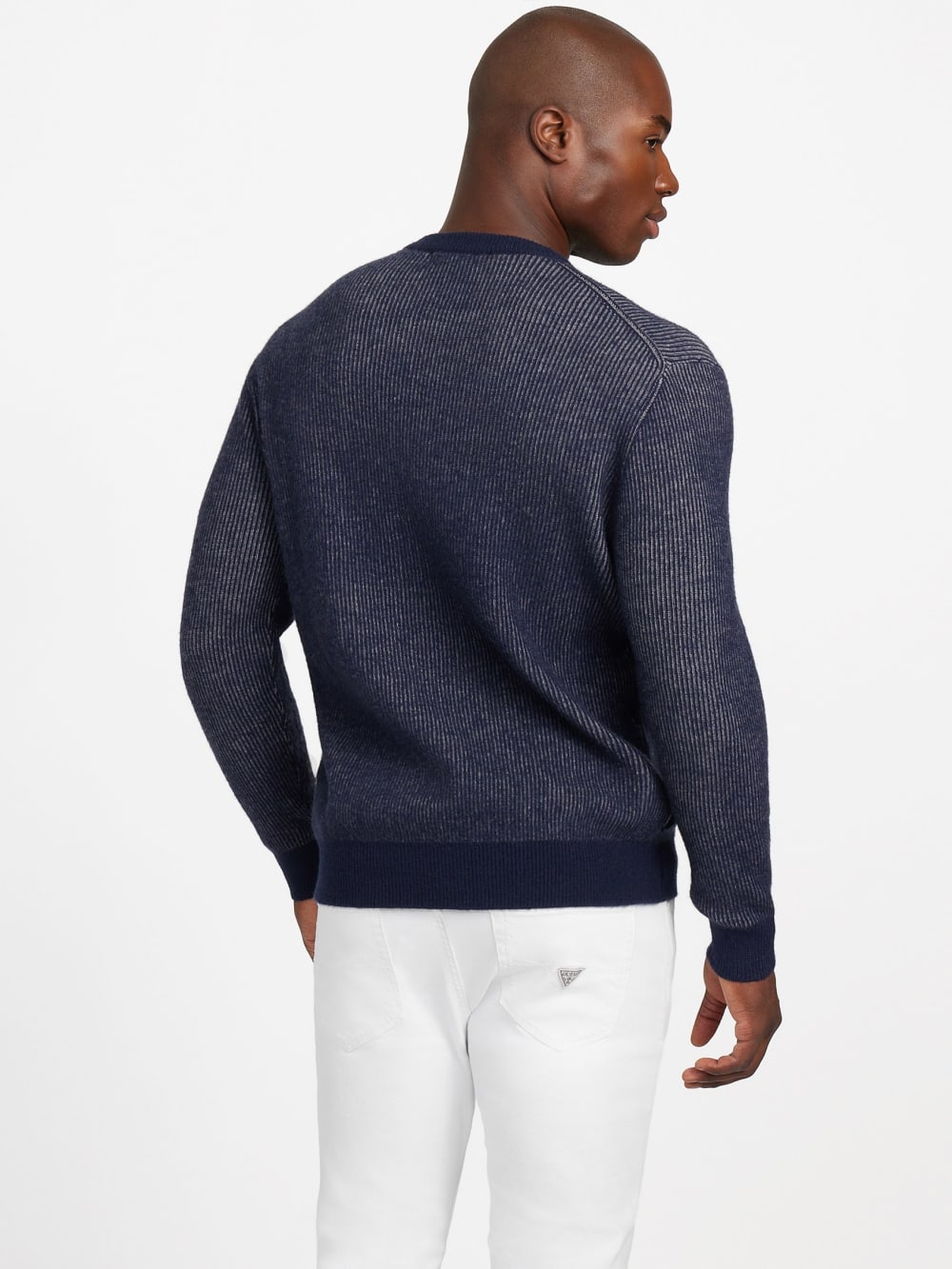 Eco Johnathan Crewneck Vanise Sweater - Guess