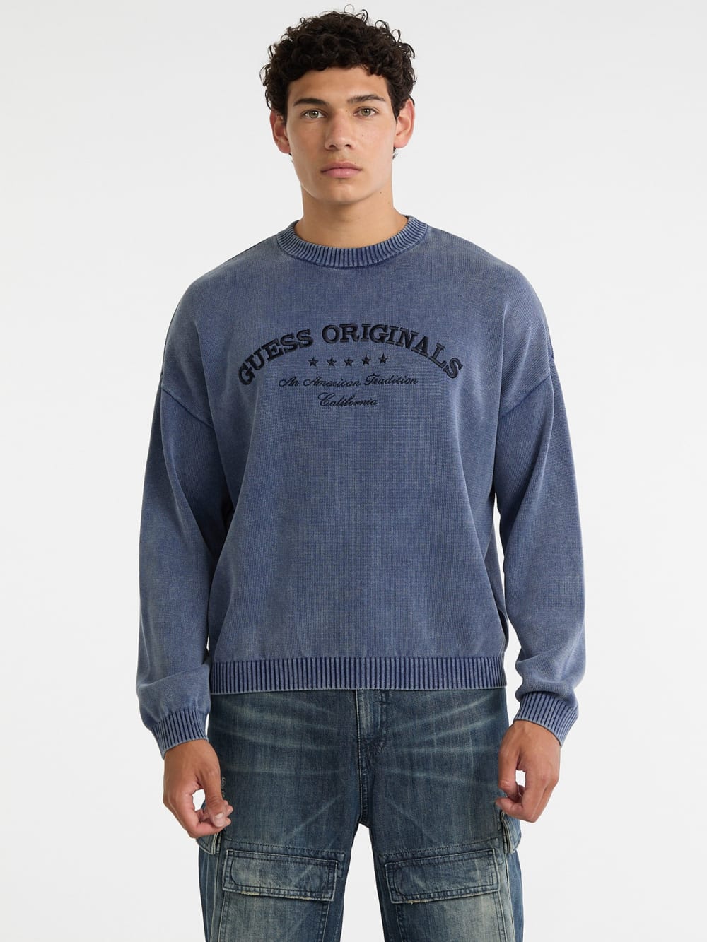 GUESS Originals Eco Boxy Logo Sweater - Guess