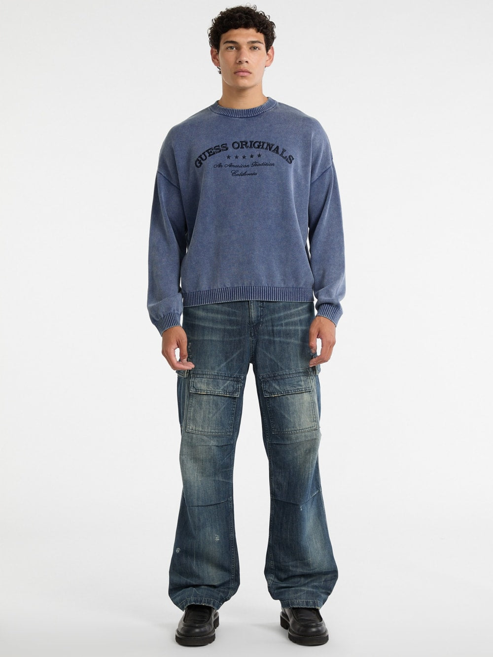 GUESS Originals Eco Boxy Logo Sweater - Guess