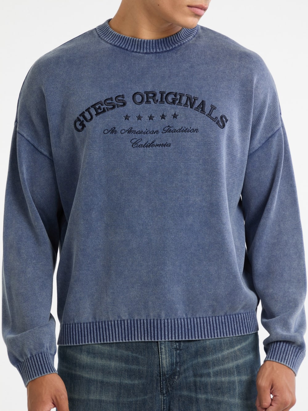 GUESS Originals Eco Boxy Logo Sweater - Guess