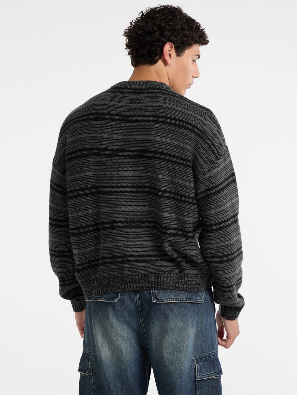 GUESS Originals Boxy Stripe Sweater - Guess