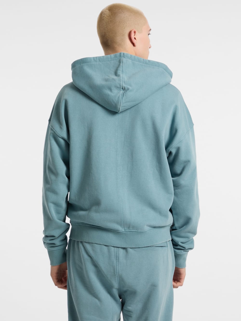 GUESS Originals Garment Dyed Zip-Up Hoodie - Guess