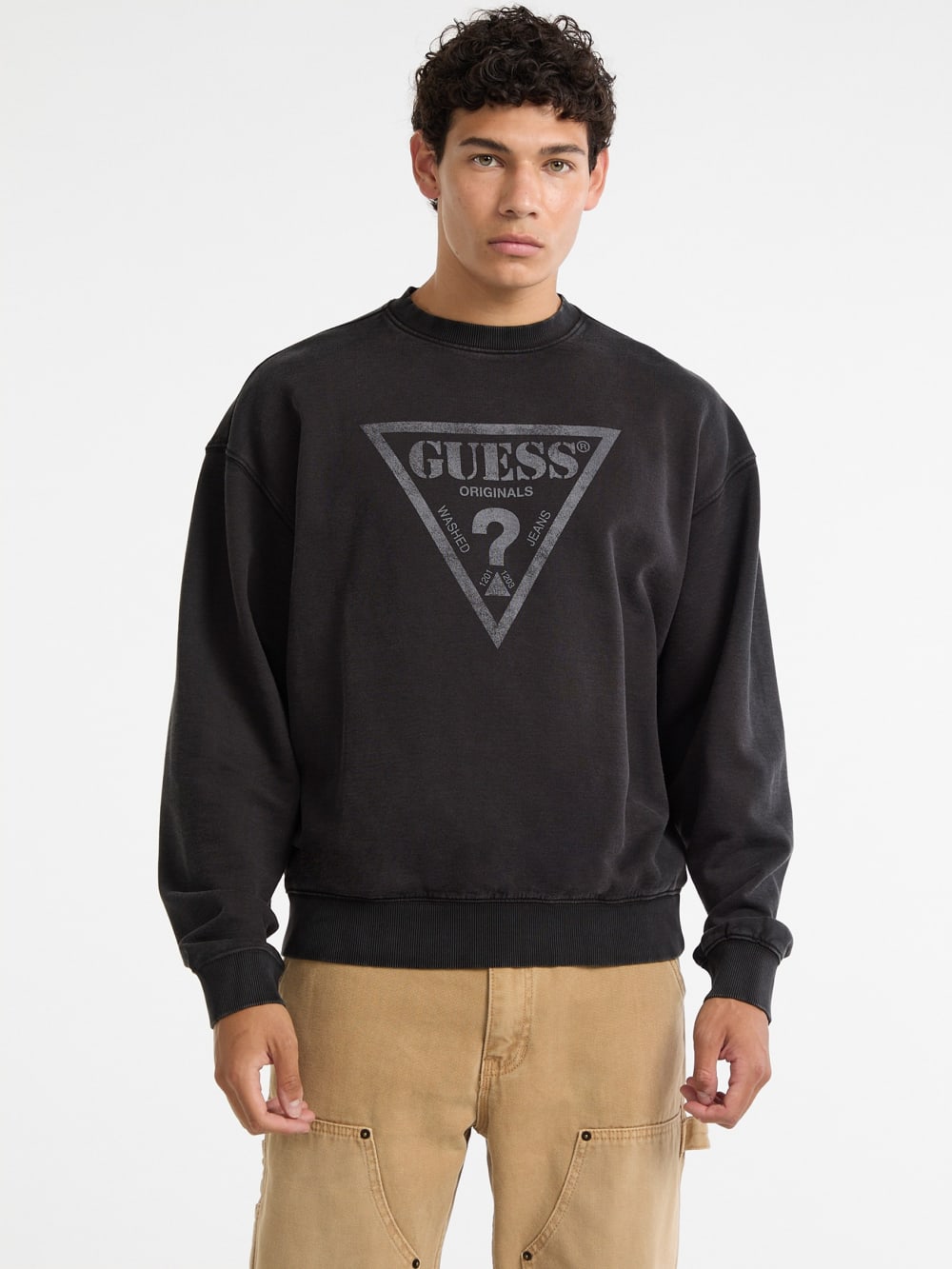 GUESS Originals Eco Vintage Triangle Crewneck - Guess