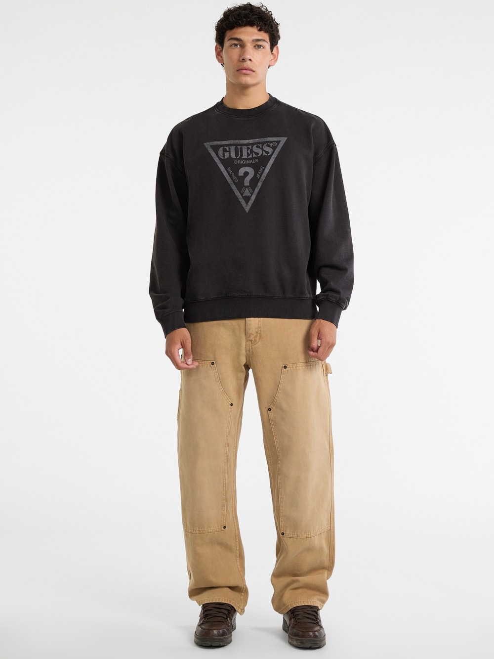 GUESS Originals Eco Vintage Triangle Crewneck - Guess