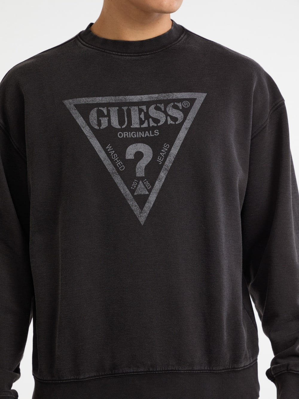 GUESS Originals Eco Vintage Triangle Crewneck - Guess