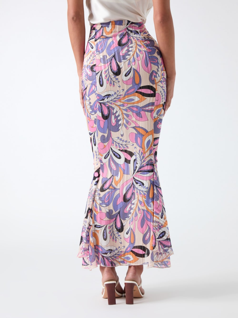 Luise Crused Paisley Skirt - Guess