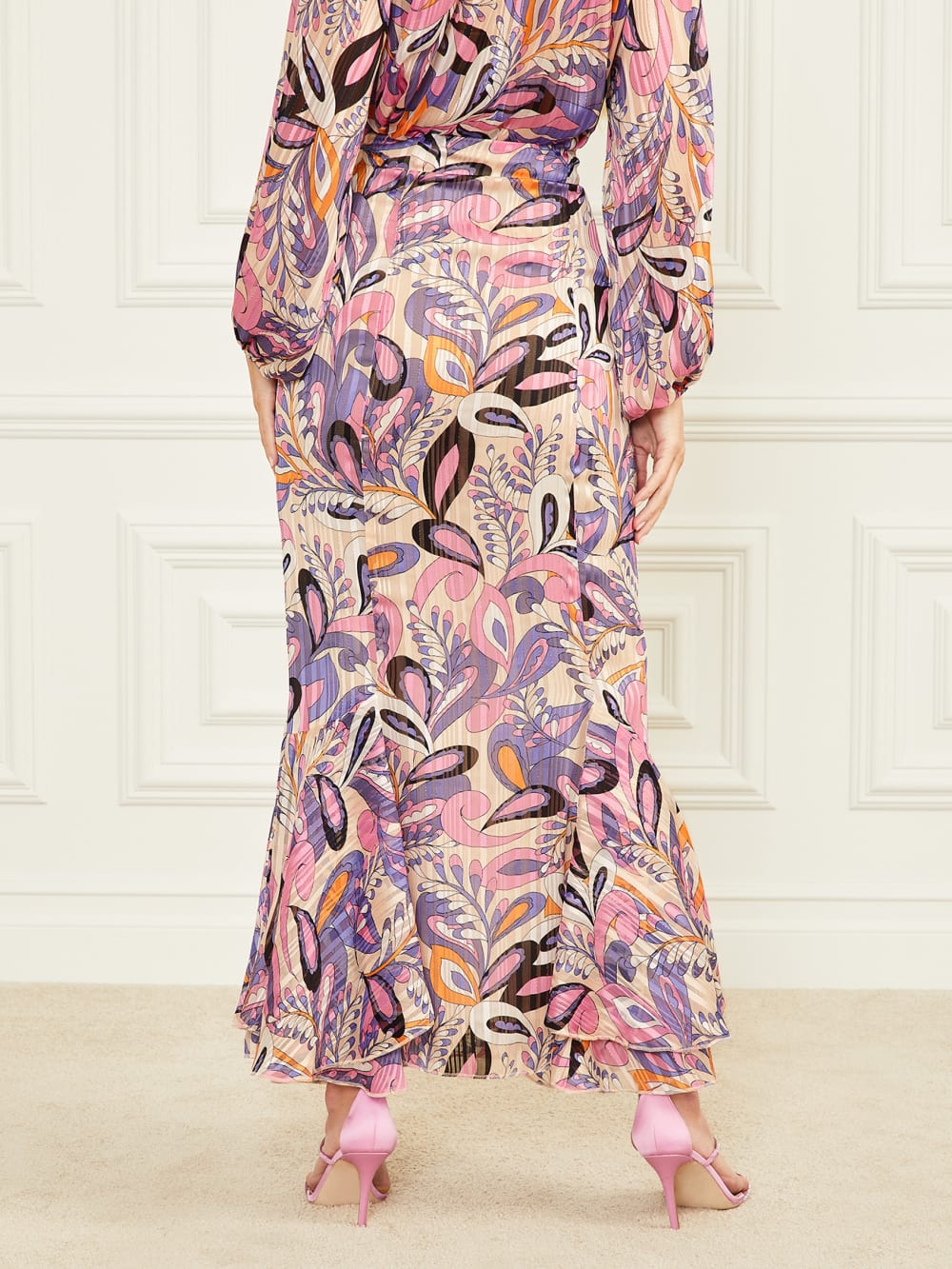 Luise Crused Paisley Skirt - Guess