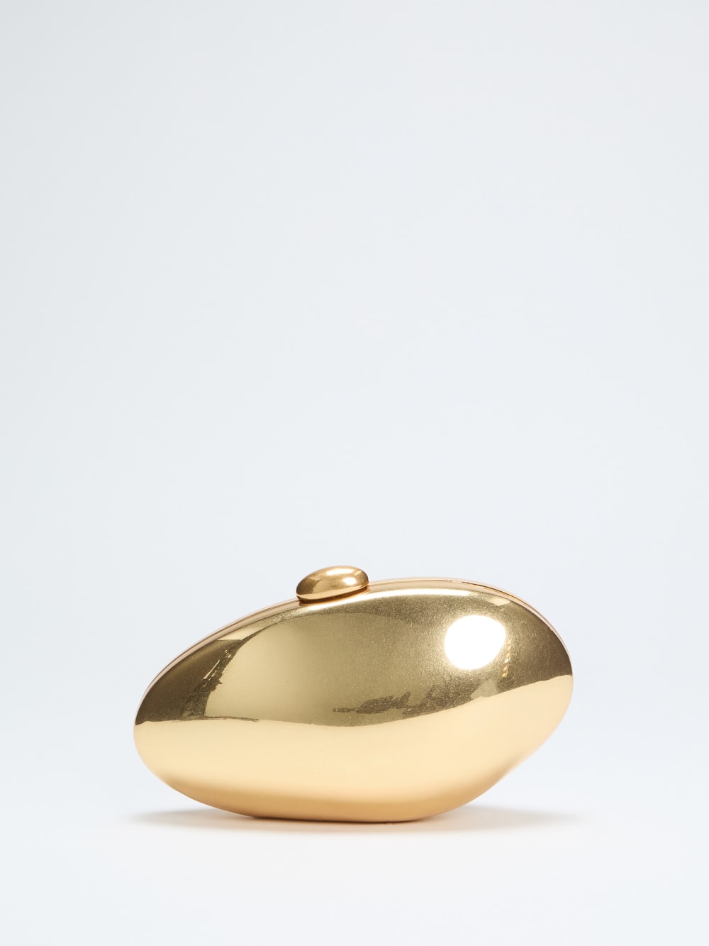 Metallic Oval Clutch - Guess