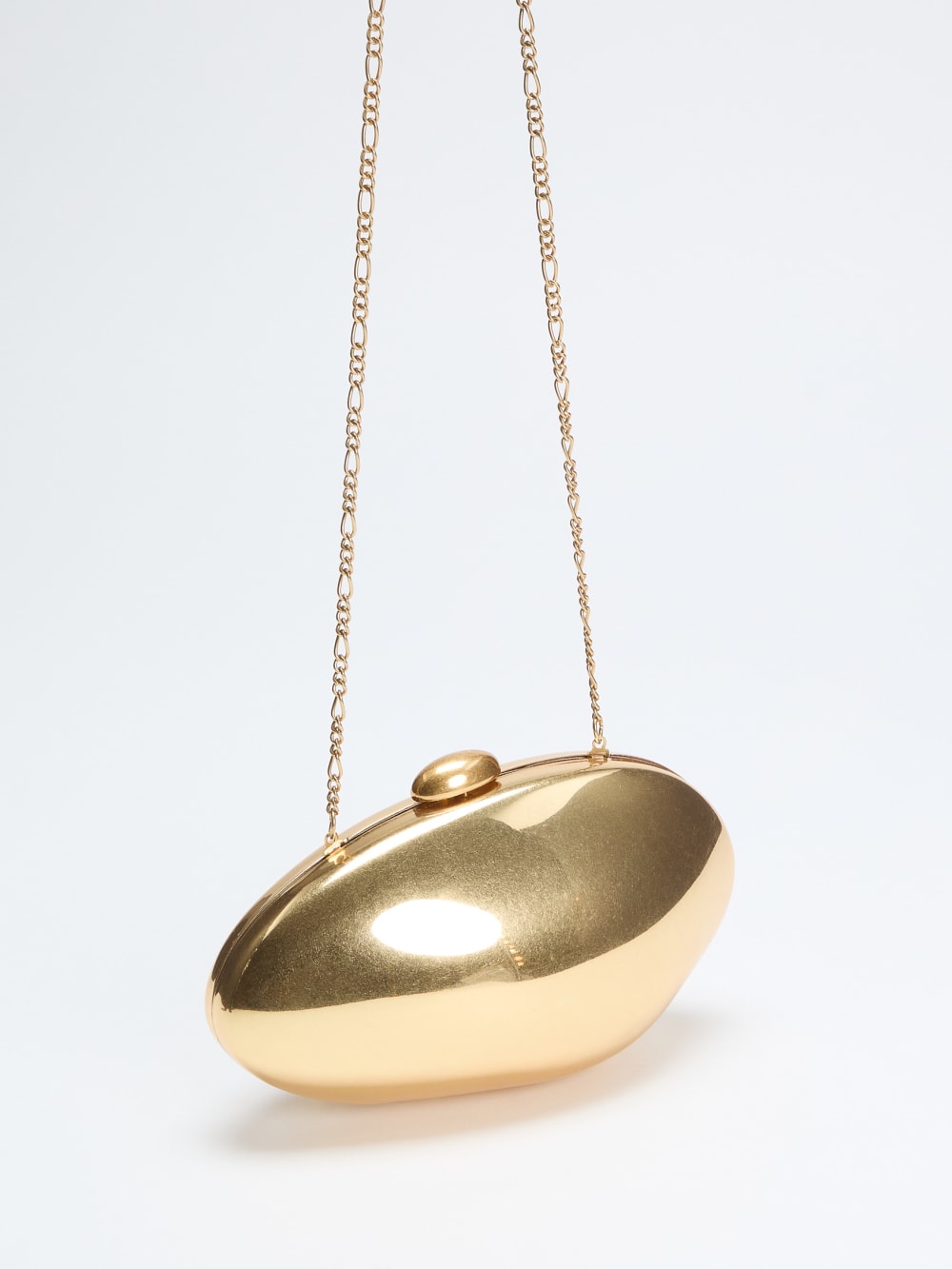 Metallic Oval Clutch - Guess