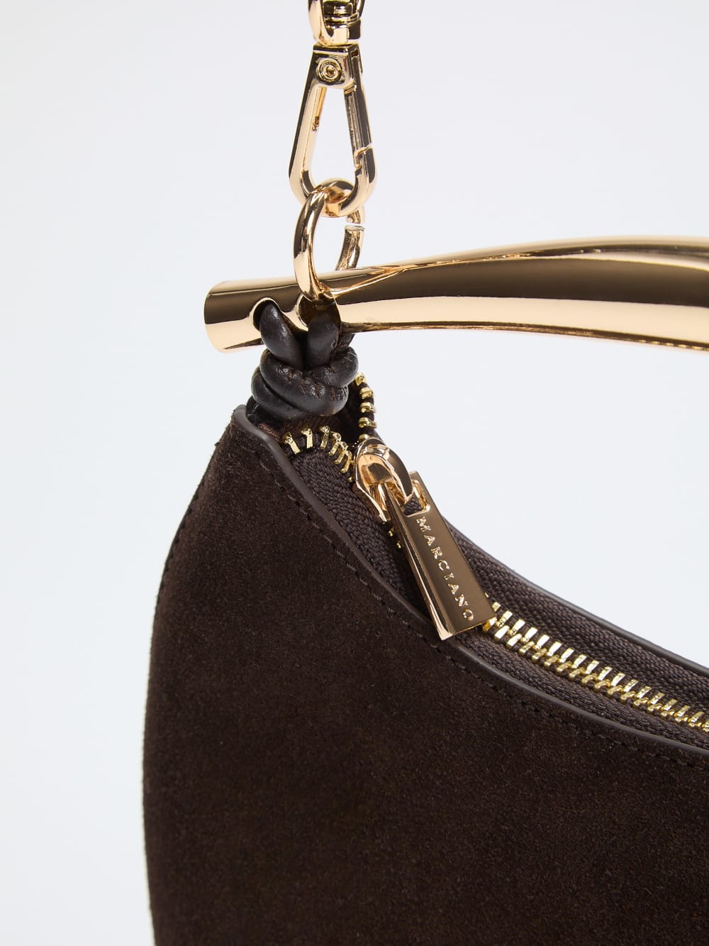 Victoria Leather Mini Hobo Bag - Guess