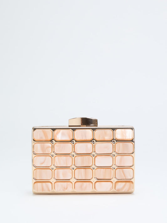 Emma Lucite Clutch - Guess