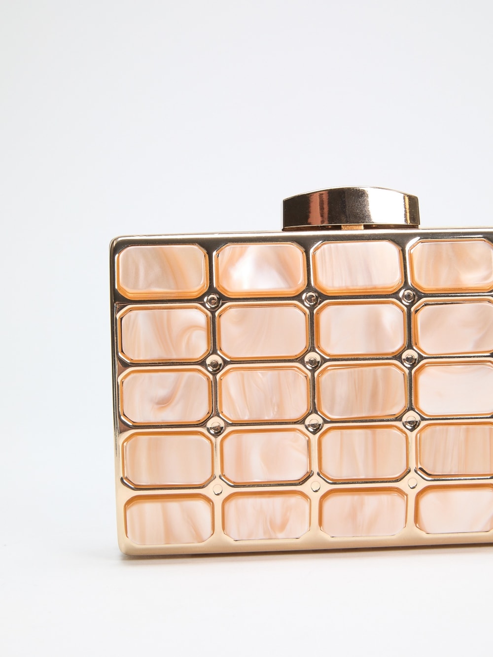 Emma Lucite Clutch - Guess
