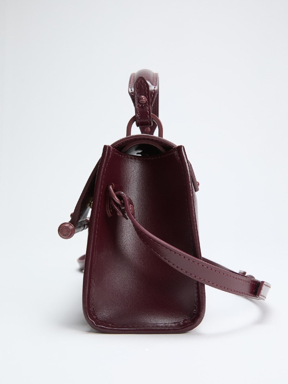 Iris Bamboo Leather Satchel - Guess
