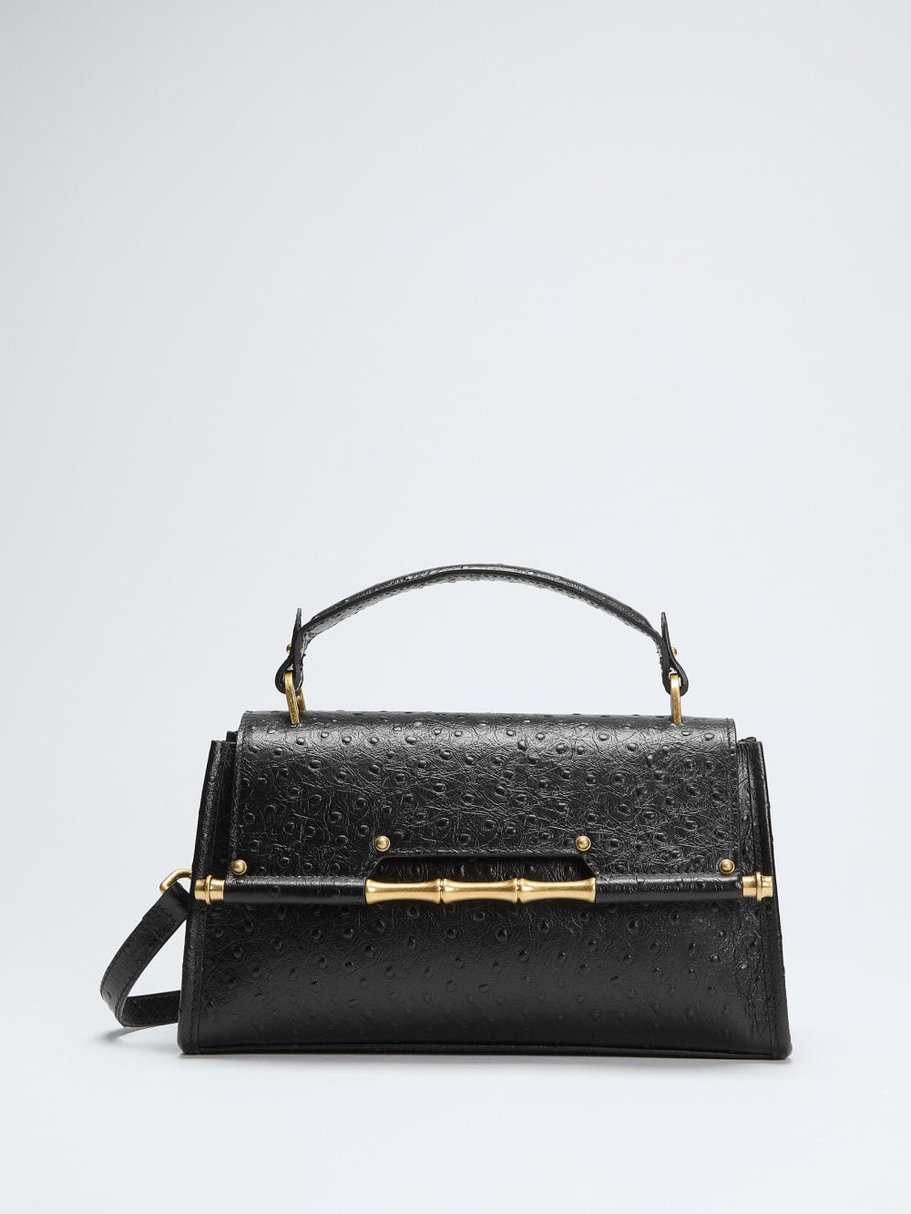 Iris Bamboo Mini Leather Satchel - Guess