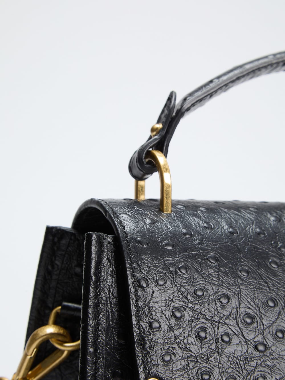 Iris Bamboo Mini Leather Satchel - Guess