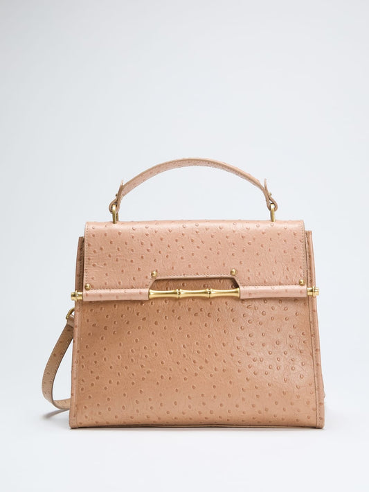Iris Large Leather Satchel - Guess