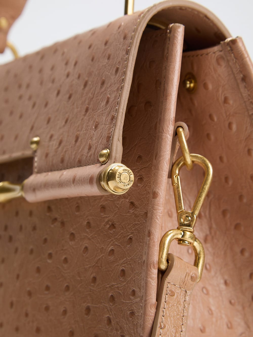 Iris Large Leather Satchel - Guess