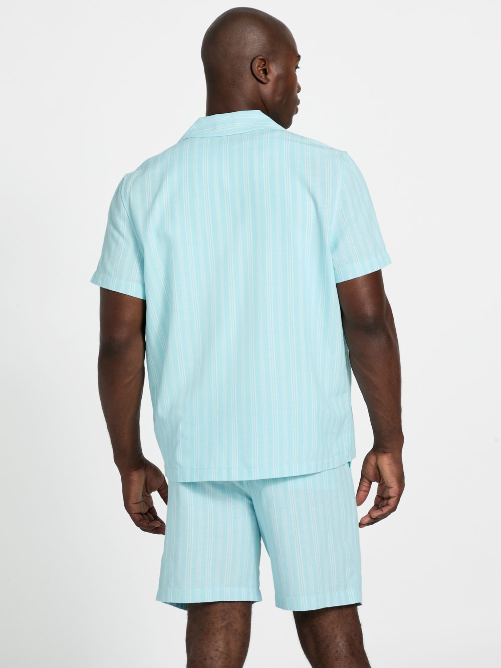 Linen-blend shirt - Guess