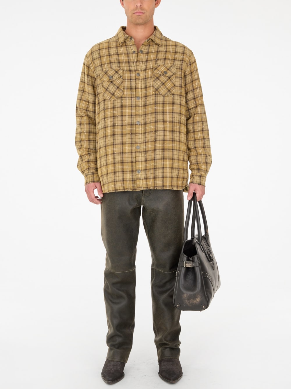 flannel shirt - Guess