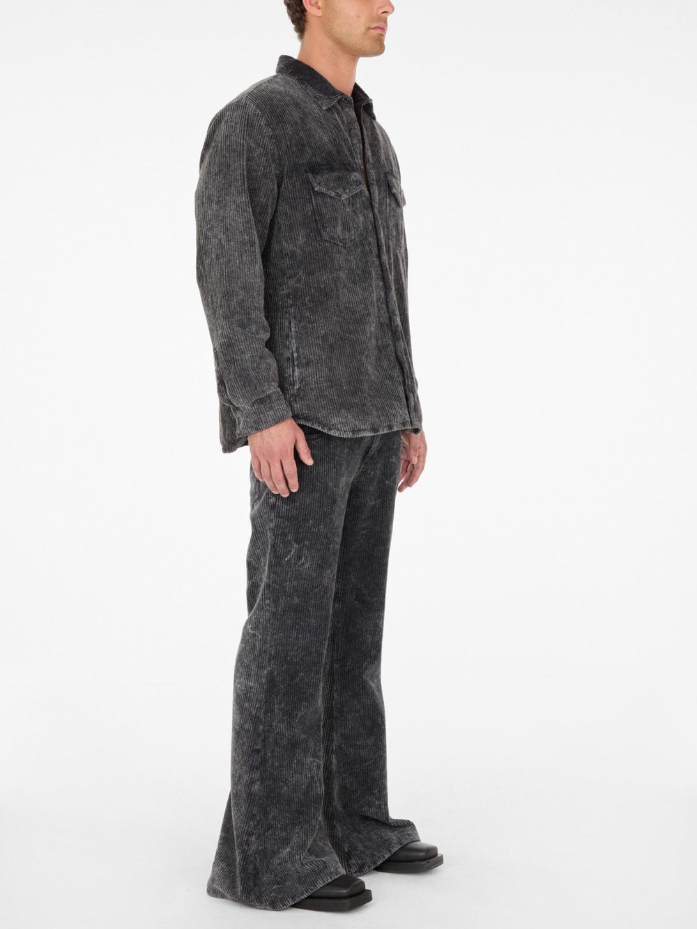 padded corduroy overshirt - Guess