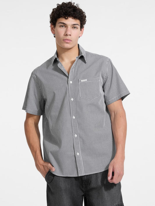 Checkered Poplin Shirt - Guess
