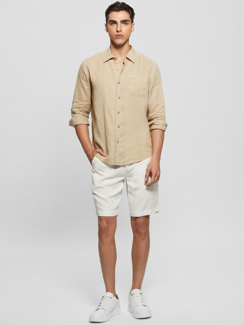 Eco Island Linen Shirt - Guess