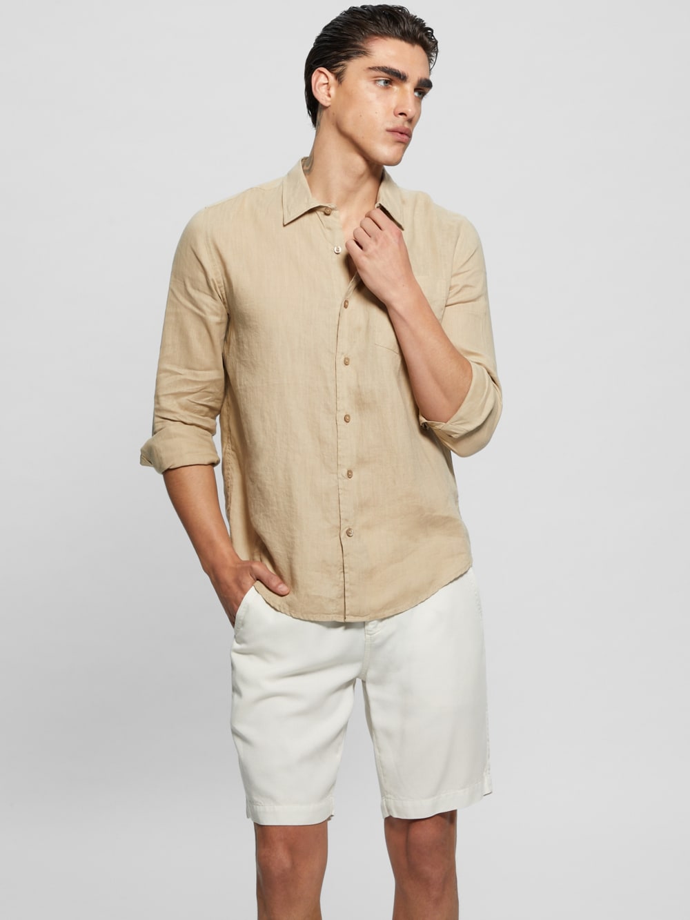 Eco Island Linen Shirt - Guess