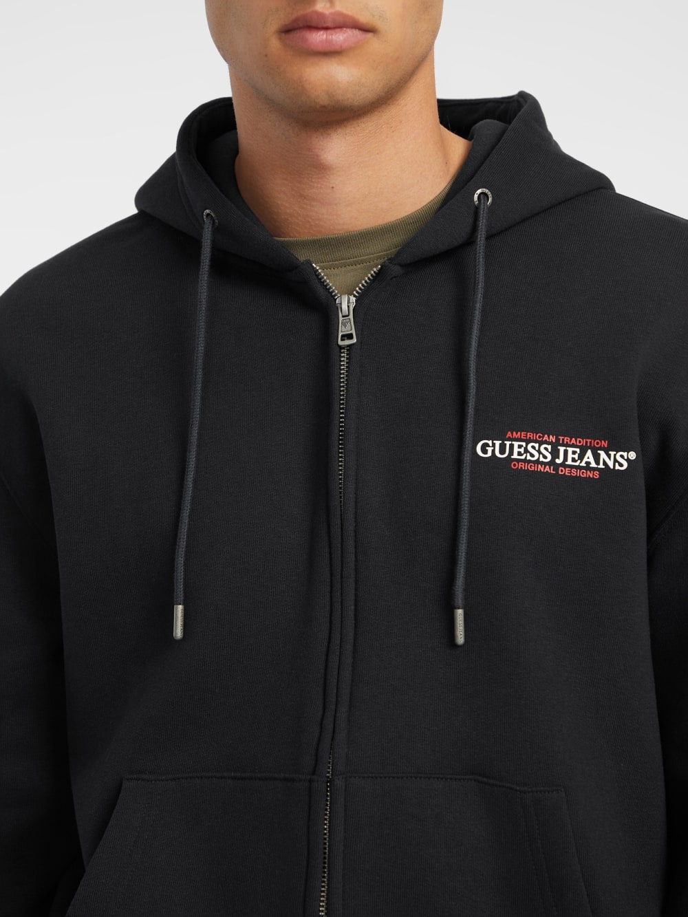 American Tradition Zip-Up Hoodie - Guess