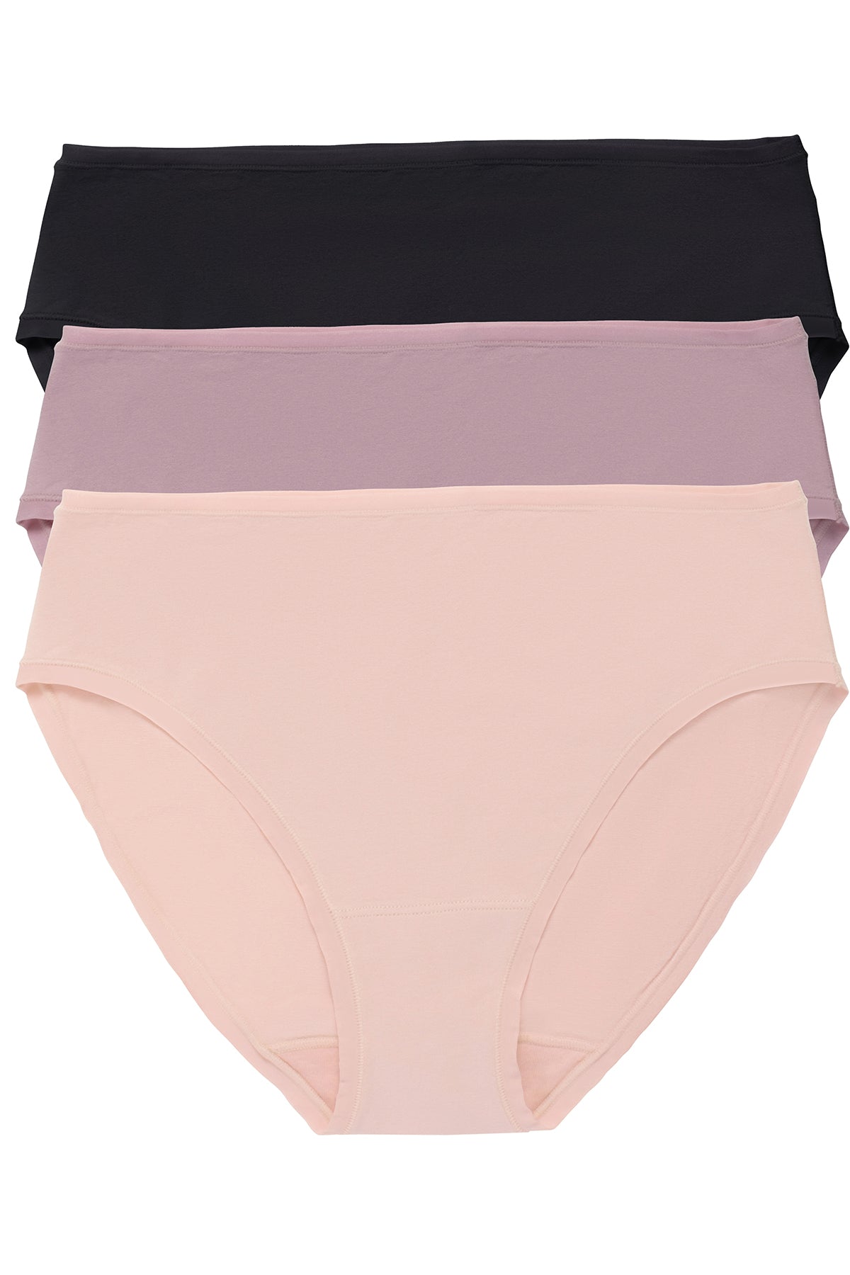 NATORI Bliss Bare Cotton Hipster 3-Pack