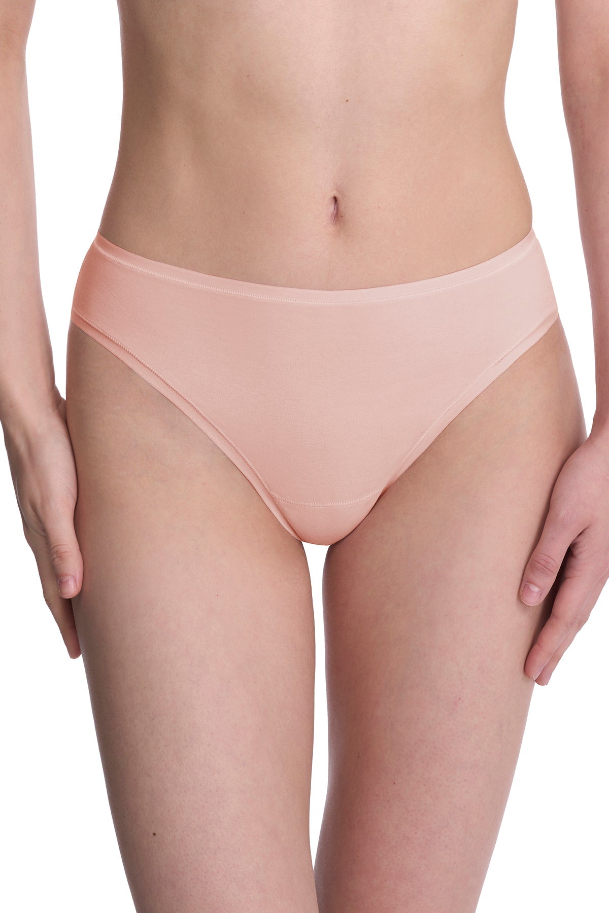 NATORI Bliss Bare Cotton Thong 3-Pack