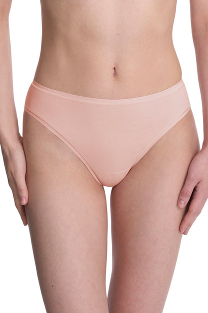 NATORI Bliss Bare Cotton Thong 3-Pack