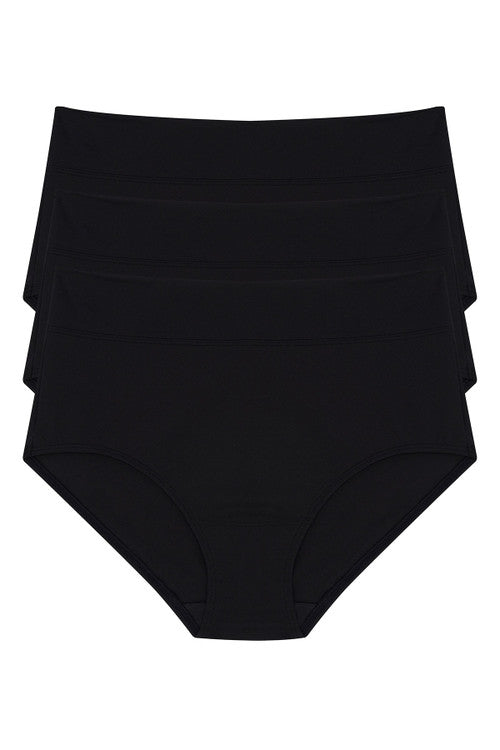 NATORI Buy Bliss Flex Full Brief 3-Pack in Black Online