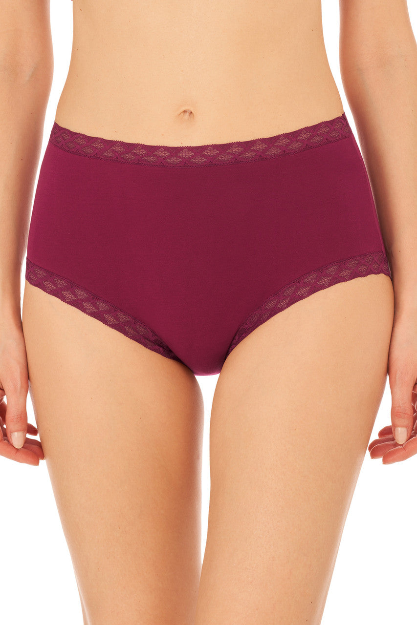 NATORI Buy Bliss Full Brief 3 Pack in Vino/Crushed Velvet/Black Online