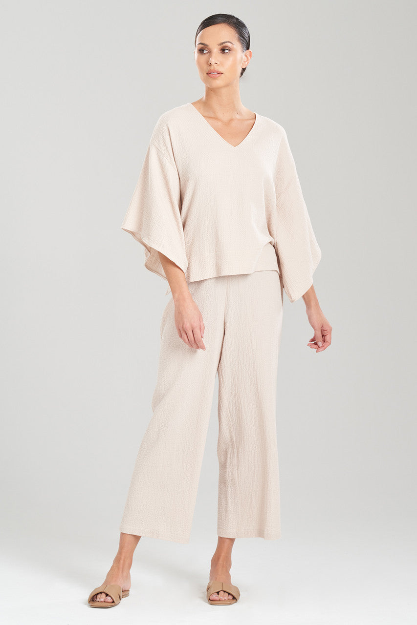 NATORI Buy Onsen Cotton Kimono Top in Sand Dune Online