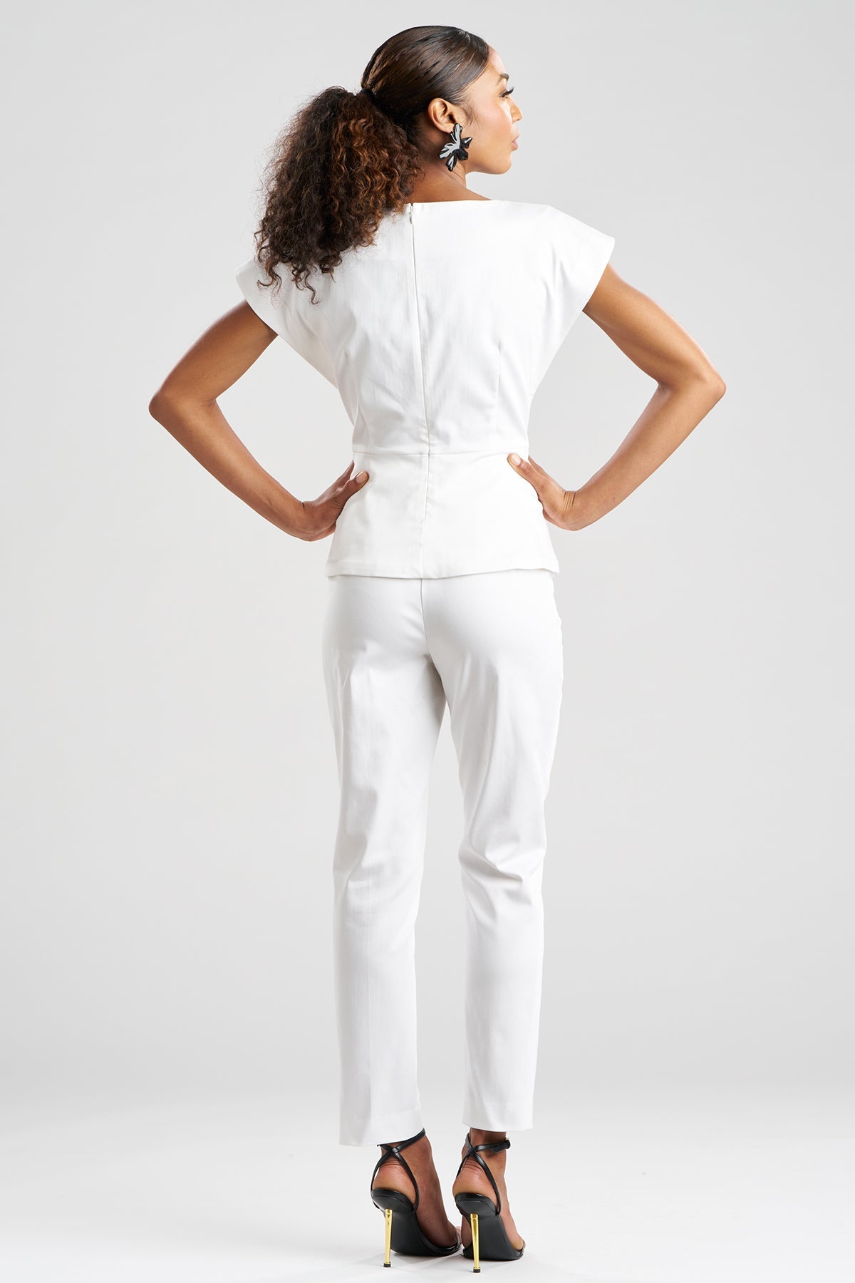 NATORI Cotton Chino Top