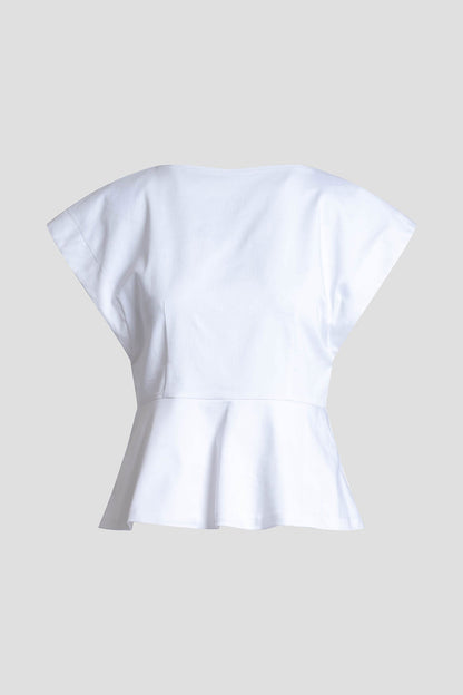 NATORI Cotton Chino Top