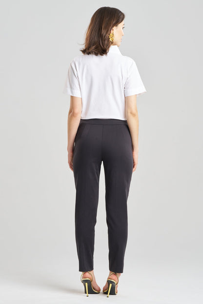 NATORI Buy Cotton Chino Pants in Black Online