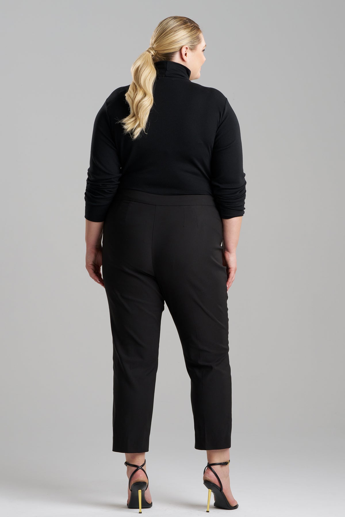 NATORI Buy Cotton Chino Pants in Black Online