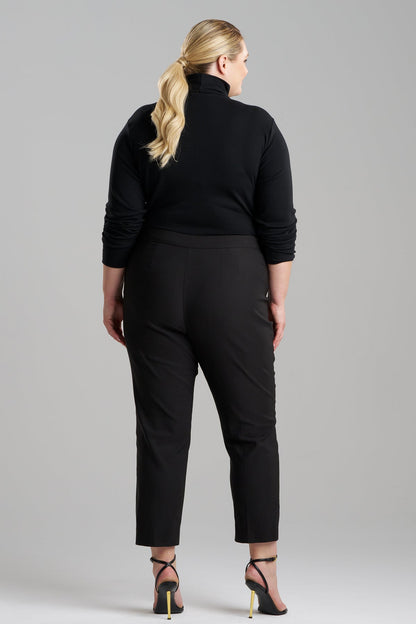 NATORI Buy Cotton Chino Pants in Black Online