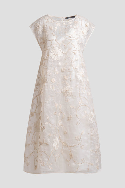 NATORI Couture Piña Embellished Dress