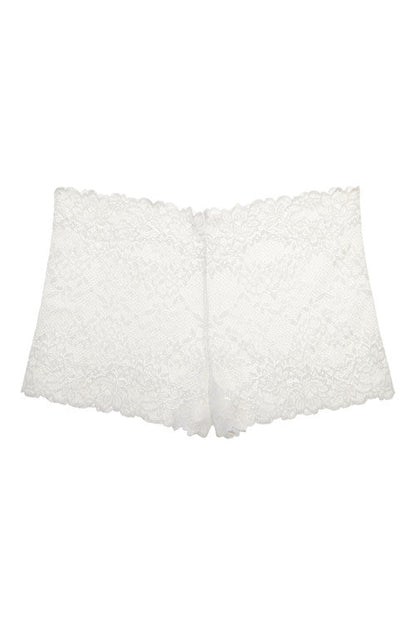 NATORI Buy Heavenly Lace Boyshort in White Online