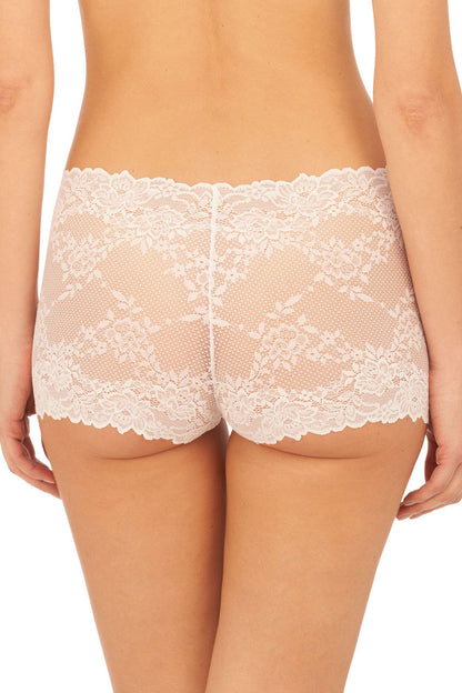 NATORI Buy Heavenly Lace Boyshort in White Online