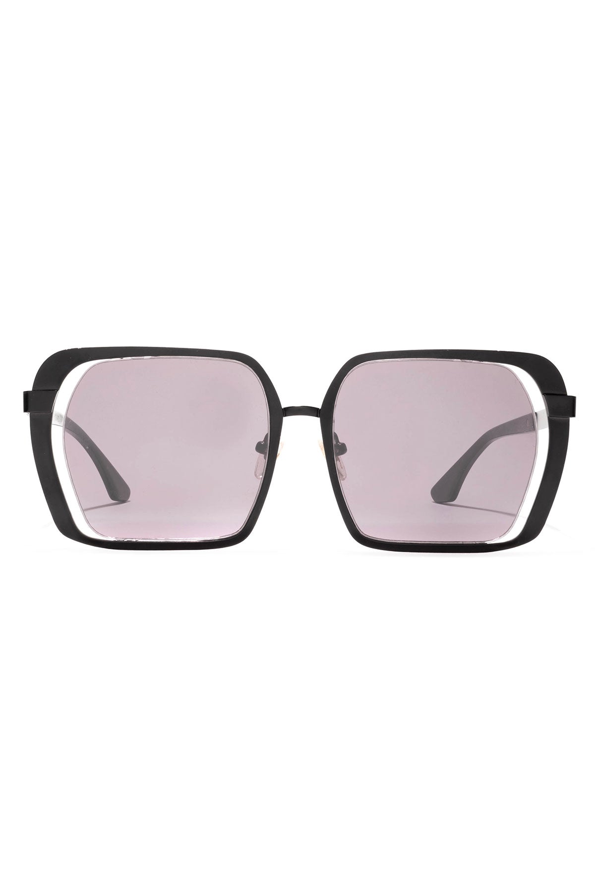 NATORI Kintsu Metal Rectangle Sunglasses