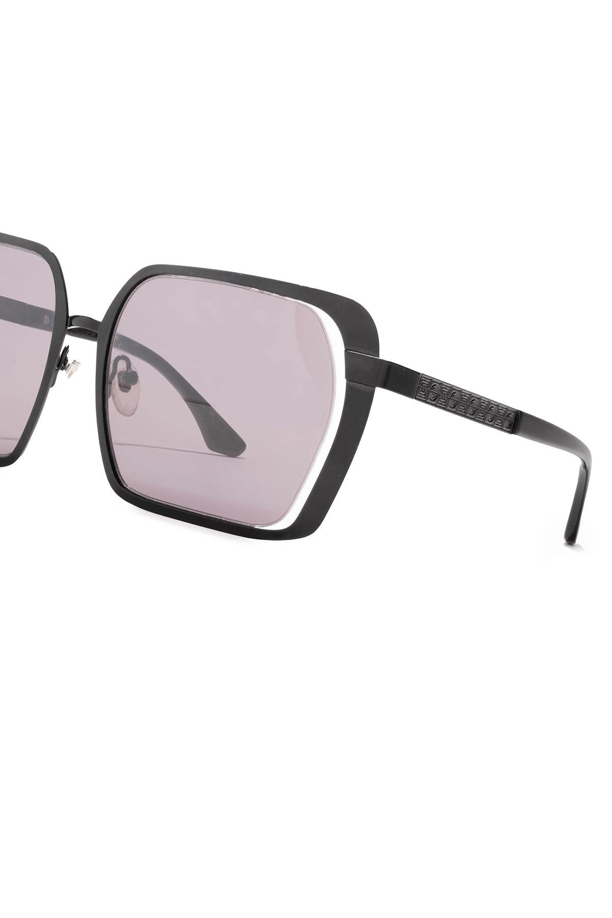 NATORI Kintsu Metal Rectangle Sunglasses